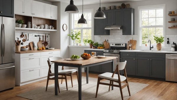 Unlocking Space: The Advantages of a Fold-Down Kitchen Table for Effortless Healthy Meal Preparation